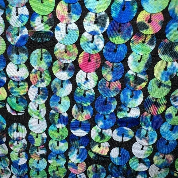 𝅺UNIQUE design Ann Taylor skirt - truly a work of Art! Never Worn - Picture 4 of 7